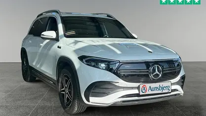 Hvid Brugt 2023 Mercedes EQB250 AMG line SUV | 259.500 kr. (God pris)