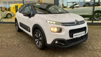 Hvid banquise Brugt 2019 Citroën C3 PureTech Hatchback | 79.800 kr. (Fair pris)