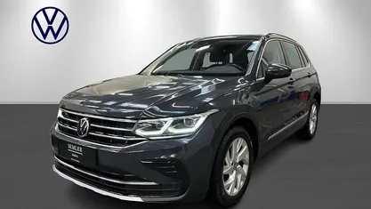 Grå Brugt 2021 VW Tiguan Elegance SUV | 269.900 kr. (God pris)