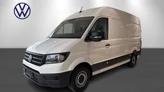 Hvid Ny 2024 VW Crafter Van | 3.870 kr.