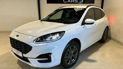 Hvid Brugt 2021 Ford Kuga ST-Line SUV | 164.800 kr. (God pris)