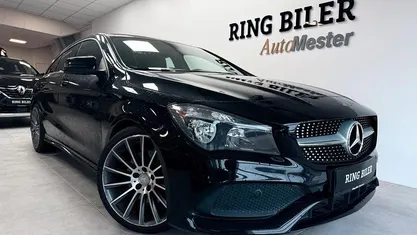 Sortmetal Brugt 2016 Mercedes CLA250 Shooting Brake AMG line Stationcar | 229.000 kr. (Super pris)