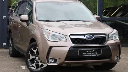 Champagnemetal Brugt 2015 Subaru Forester SUV | 189.900 kr. (Fair pris)
