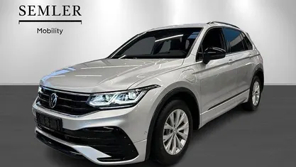 Sølvmetal Brugt 2021 VW Tiguan R-line SUV | 299.900 kr. (Fair pris)