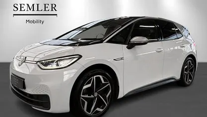 Brugt VW ID.3 150 kW (204 HK) 2020 Hvid Hatchback