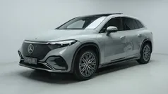 Grå Ny 2024 Mercedes EQS450+ AMG line SUV | 9.463 kr.