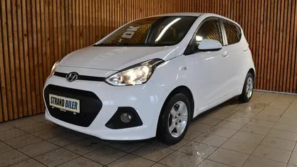 Hvid Brugt 2016 Hyundai i10 Comfort Hatchback | 49.800 kr. (Fair pris)