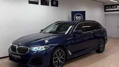 Blåmetal Brugt 2022 BMW 530 M Sport Stationcar | 319.900 kr. (Fair pris)