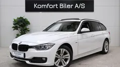 Hvid Brugt 2014 BMW 320 Sport Line Stationcar | 109.900 kr. (Super pris)