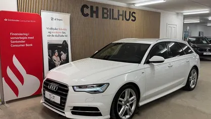 Brugt Audi A6 S-Line 190 HK (139 kW) 2017 Hvid Stationcar