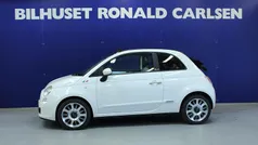 Hvid Brugt 2012 Fiat 500C Cabriolet | 52.900 kr. (God pris)