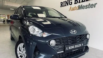 Blåmetal Brugt 2023 Hyundai i10 Advanced Hatchback | 99.999 kr. (God pris)