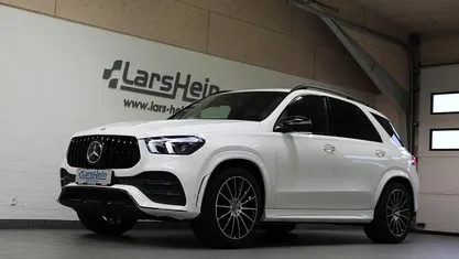 Hvid Brugt 2022 Mercedes GLE350 AMG line SUV | 879.800 kr. (Fair pris)