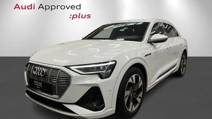 Brugt Audi e-tron S-Line 300 kW (408 HK) 2022 Hvidmetal SUV