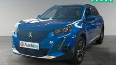Blå Brugt 2021 Peugeot e-2008 Allure SUV | 132.500 kr. (Fair pris)