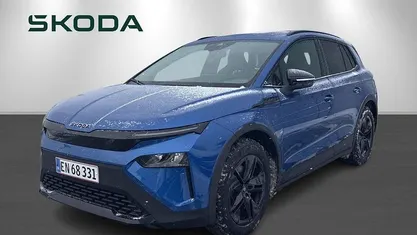 Blåmetal Ny 2025 Skoda Elroq SportLine SUV | 289.900 kr. (Fair pris)