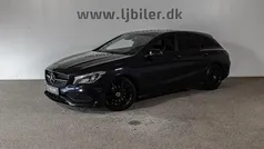Mørkblåmetal Brugt 2018 Mercedes CLA220 Shooting Brake AMG line Stationcar | 219.800 kr. (Super pris)