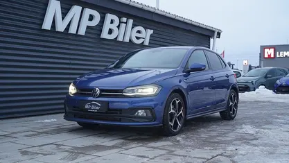 Brugt VW Polo R-line 150 HK (110 kW) 2021 Blåmetal Hatchback