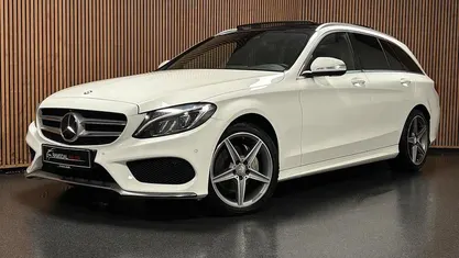 Brugt 2015 Mercedes C220 AMG line Stationcar | 184.995 kr. (Fair pris)