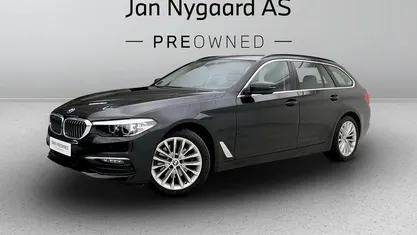 Sortmetal Brugt 2018 BMW 520 Stationcar | 299.000 kr. (Fair pris)