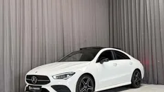 Hvid Brugt 2020 Mercedes CLA220 AMG line Sedan | 329.900 kr.