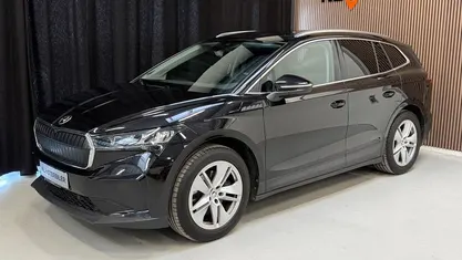 Brugt Skoda Enyaq iV Loft 150 kW (204 HK) 2022 Sortmetal SUV