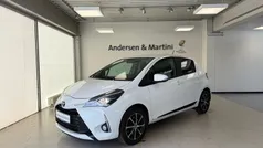 Hvid Brugt 2019 Toyota Yaris T3 Hatchback | 109.800 kr. (God pris)