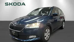 Mørkblåmetal Brugt 2020 Skoda Fabia Ambition Stationcar | 134.900 kr. (Fair pris)