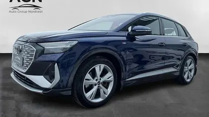 Brugt Audi Q4 e-tron S-Line 150 kW (204 HK) 2022 Mørkblåmetal SUV