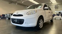 Hvid Brugt 2013 Nissan Micra Acenta Hatchback | 36.999 kr. (Super pris)
