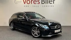 Sortmetal Brugt 2015 Mercedes C400 AMG line Stationcar | 249.800 kr.
