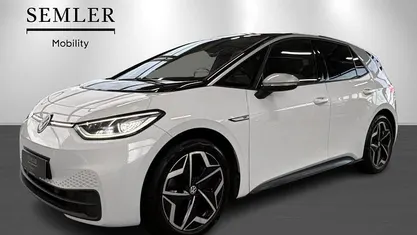 Hvid Brugt 2020 VW ID.3 Hatchback | 144.800 kr. (Fair pris)