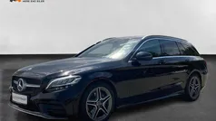 Sortmetal Brugt 2018 Mercedes C200 AMG line Stationcar | 274.900 kr. (Fair pris)