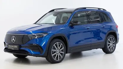 Farve: blåmetal Brugt 2025 Mercedes EQB250+ AMG SUV | 389.900 kr. (Fair pris)