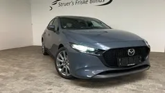 Polymetal gray Brugt 2024 Mazda 3 Takumi-Line Hatchback | 269.900 kr. (Fair pris)
