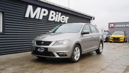 Brugt Seat Toledo Style 125 HK (91 kW) 2017 Beige Hatchback