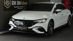 Hvid Brugt 2024 Mercedes EQE350 AMG line Sedan | 479.900 kr. (Fair pris)