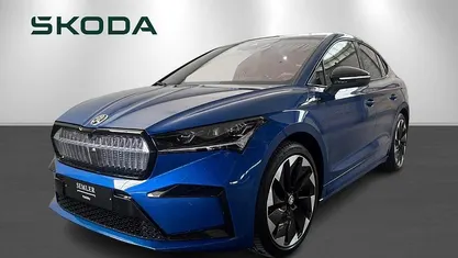 Blåmetal Brugt 2023 Skoda Enyaq iV SportLine SUV | 319.900 kr. (Dyr)