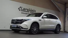 Hvidmetal Brugt 2021 Mercedes EQC400 AMG line SUV | 409.800 kr. (Fair pris)