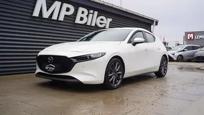 Brugt Mazda 3 Sky 116 HK (85 kW) 2020 Hvid Hatchback