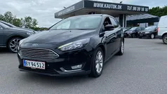 Sort Brugt 2018 Ford Focus Titanium Stationcar | 69.900 kr. (Super pris)