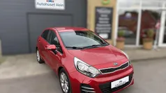 Rød Brugt 2017 Kia Rio Hatchback | 59.800 kr. (Fair pris)