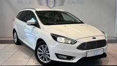 Hvid Brugt 2017 Ford Focus Titanium Stationcar | 79.900 kr. (Fair pris)