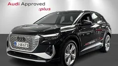Sortmetal Brugt 2025 Audi Q4 e-tron S-Line SUV | 414.900 kr. (Fair pris)