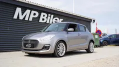 Sølvmetal Brugt 2017 Suzuki Swift Club Hatchback | 89.900 kr. (God pris)