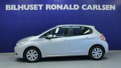 Sølvmetal Brugt 2015 Peugeot 208 Active Hatchback | 74.900 kr. (Fair pris)
