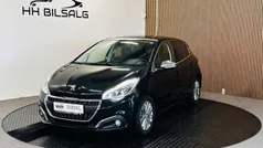 Sort Brugt 2017 Peugeot 208 Desire Sky Hatchback | 74.700 kr. (Fair pris)