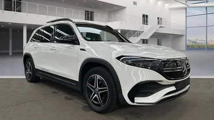 Brugt Mercedes EQB300 AMG line 167 kW (228 HK) 2022 Hvidmetal SUV