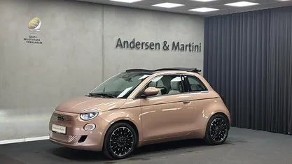 Rosegold Brugt 2022 Fiat 500e La Prima Cabriolet | 164.900 kr. (Fair pris)