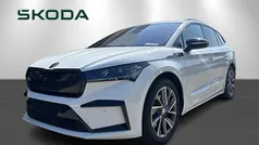 Hvid Brugt 2024 Skoda Enyaq iV SportLine SUV | 389.900 kr. (Fair pris)